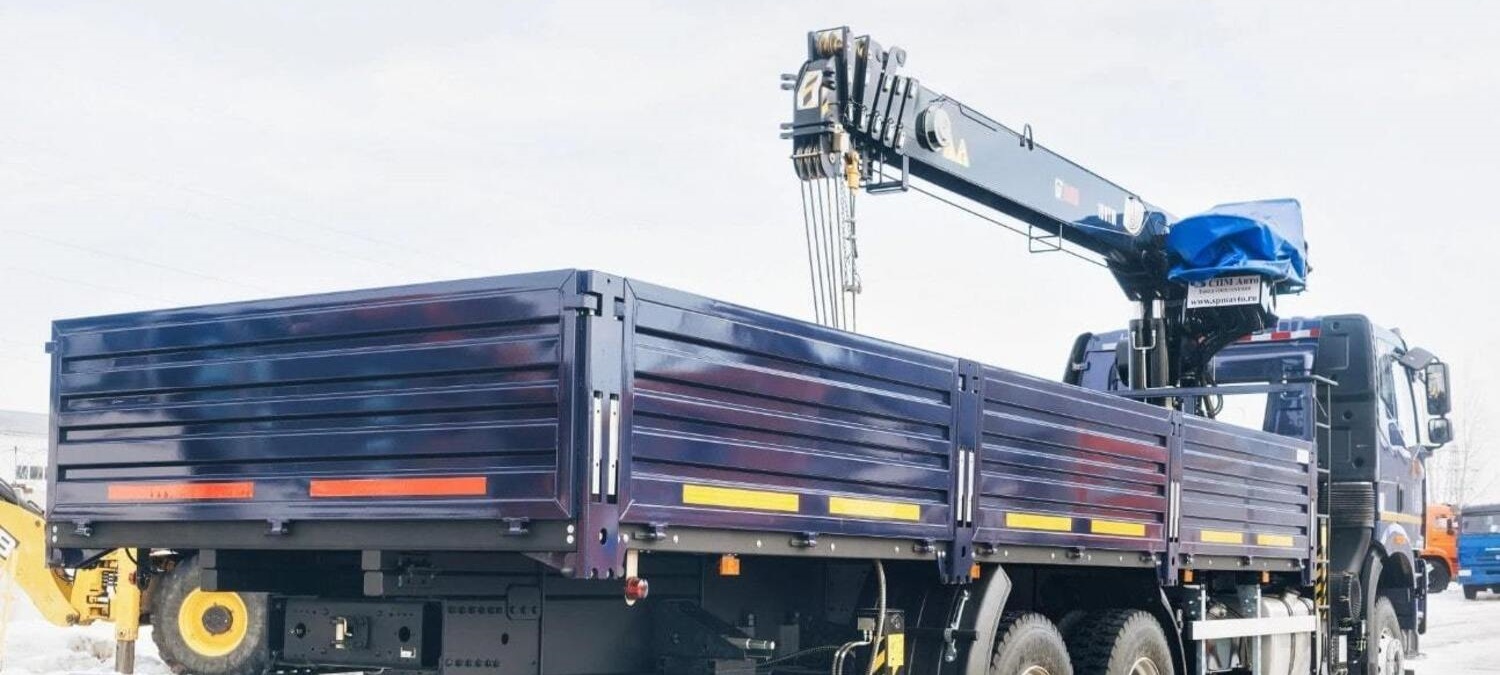 Кран-манипулятор Kanglim KS1256 6х4