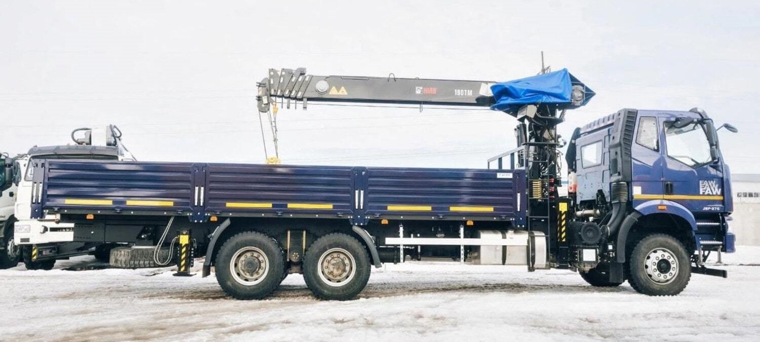 Кран-манипулятор Kanglim KS1256 6х4