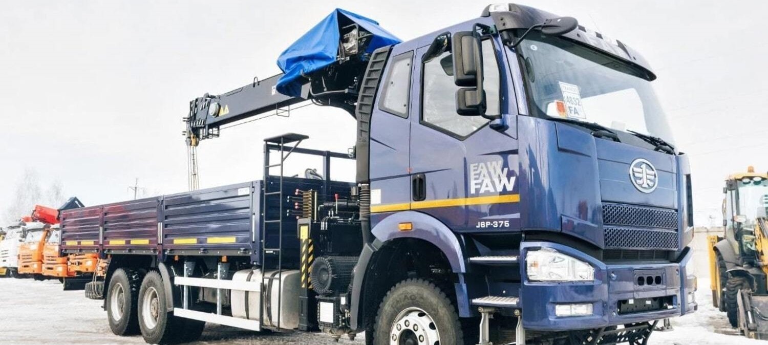 Кран-манипулятор Kanglim KS1256 6х4