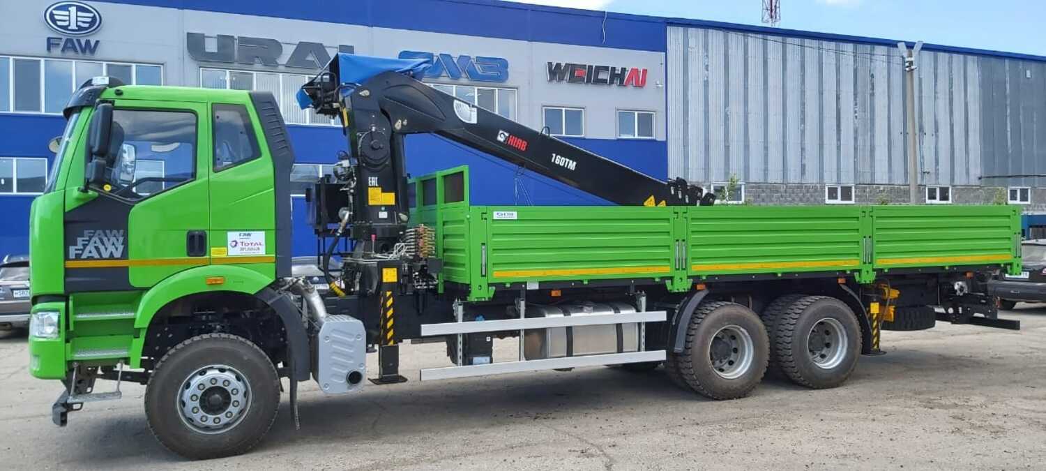 Кран-манипулятор Kanglim KS1256 6х4