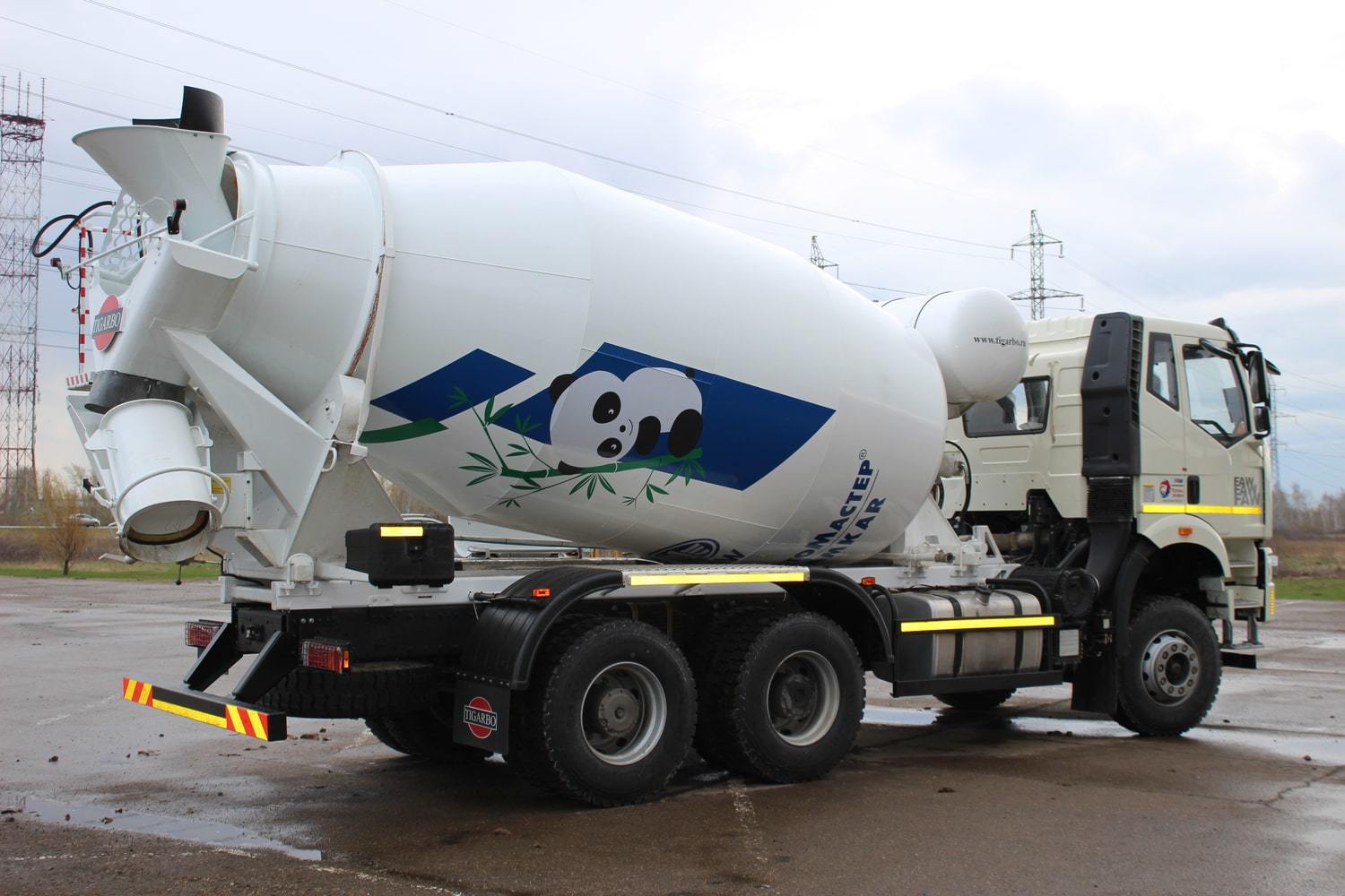 Автобетоносмеситель FAW 6х4 AMKAR