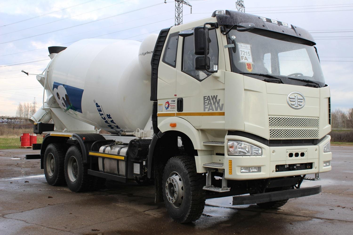 Автобетоносмеситель FAW 6х4 AMKAR