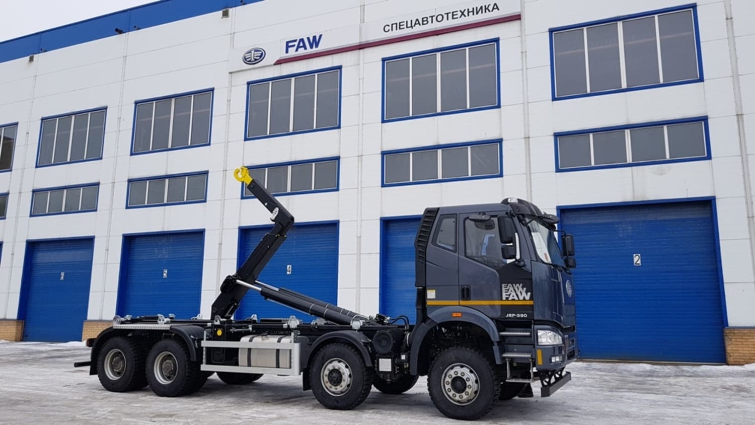 Мультилифт 8х4 FAW HYVA