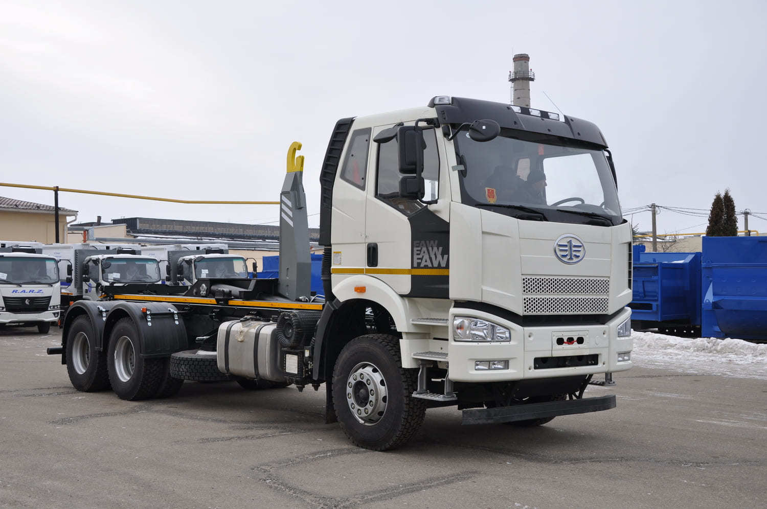 Мультилифт 6х4 FAW HYVA