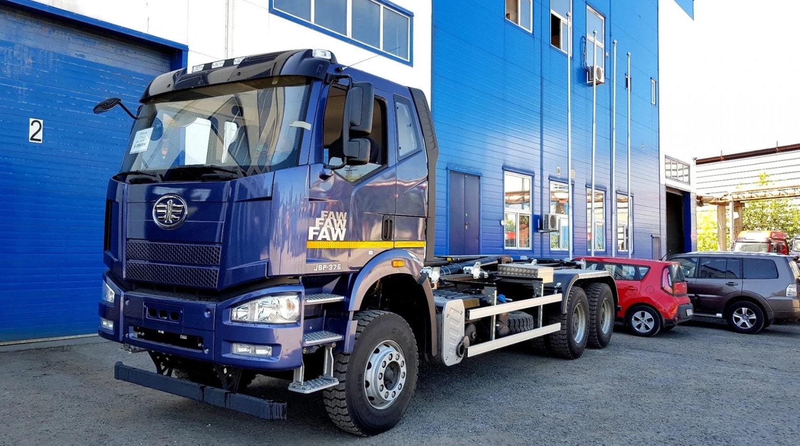 Мультилифт 6х4 FAW HYVA