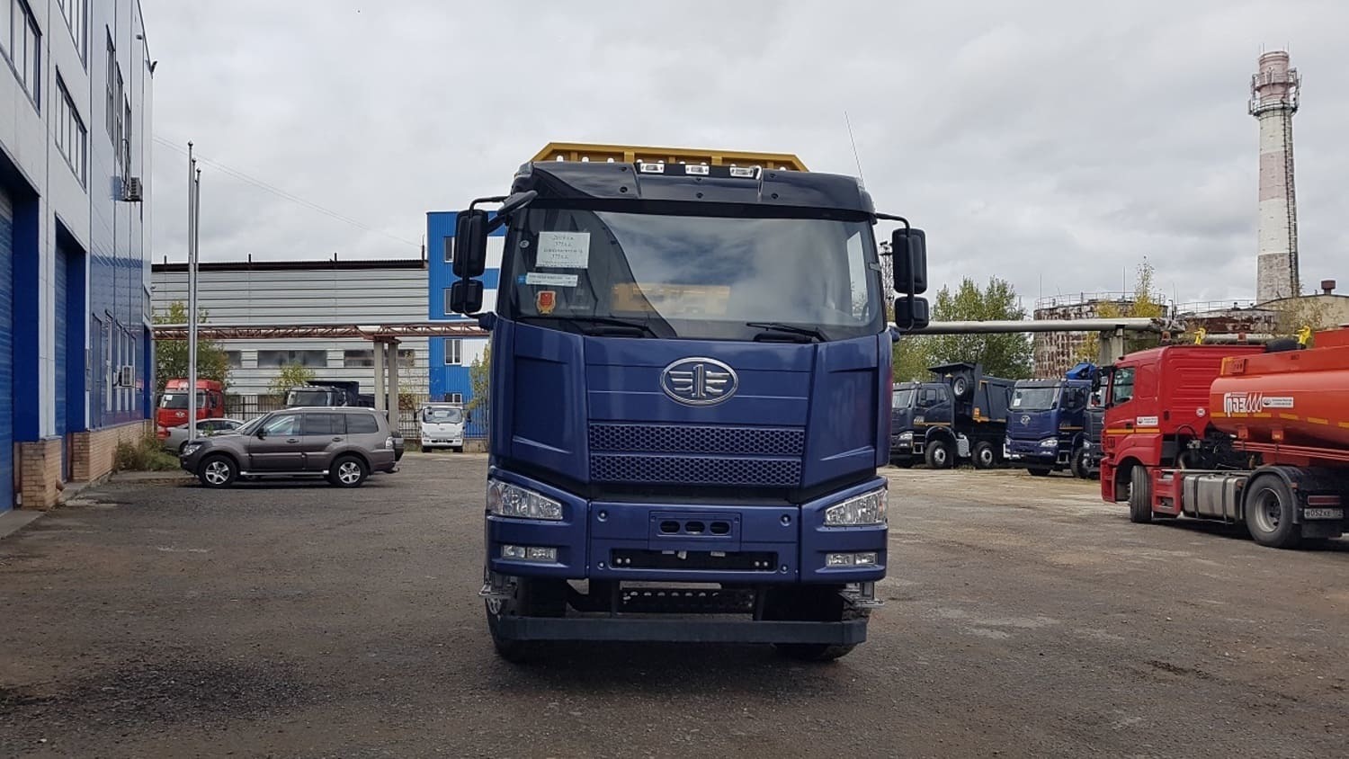 Сортиментовоз FAW J6 СА3250 6х4