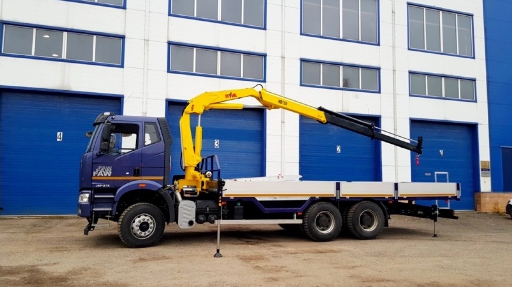 Бортовой трансформер FAW 6х4 HYVA