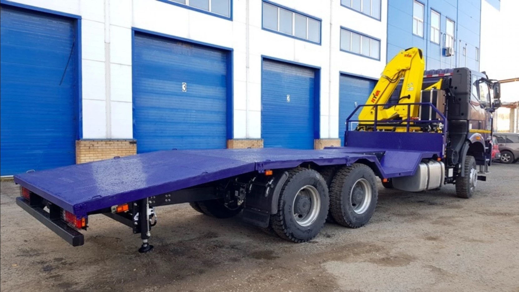 Бортовой трансформер FAW 6х4 HYVA