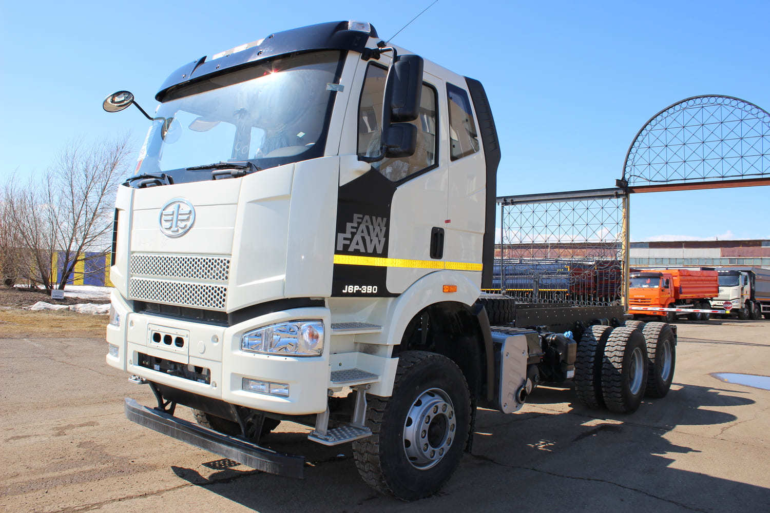 Шасси FAW 6х4 J6 СА3250