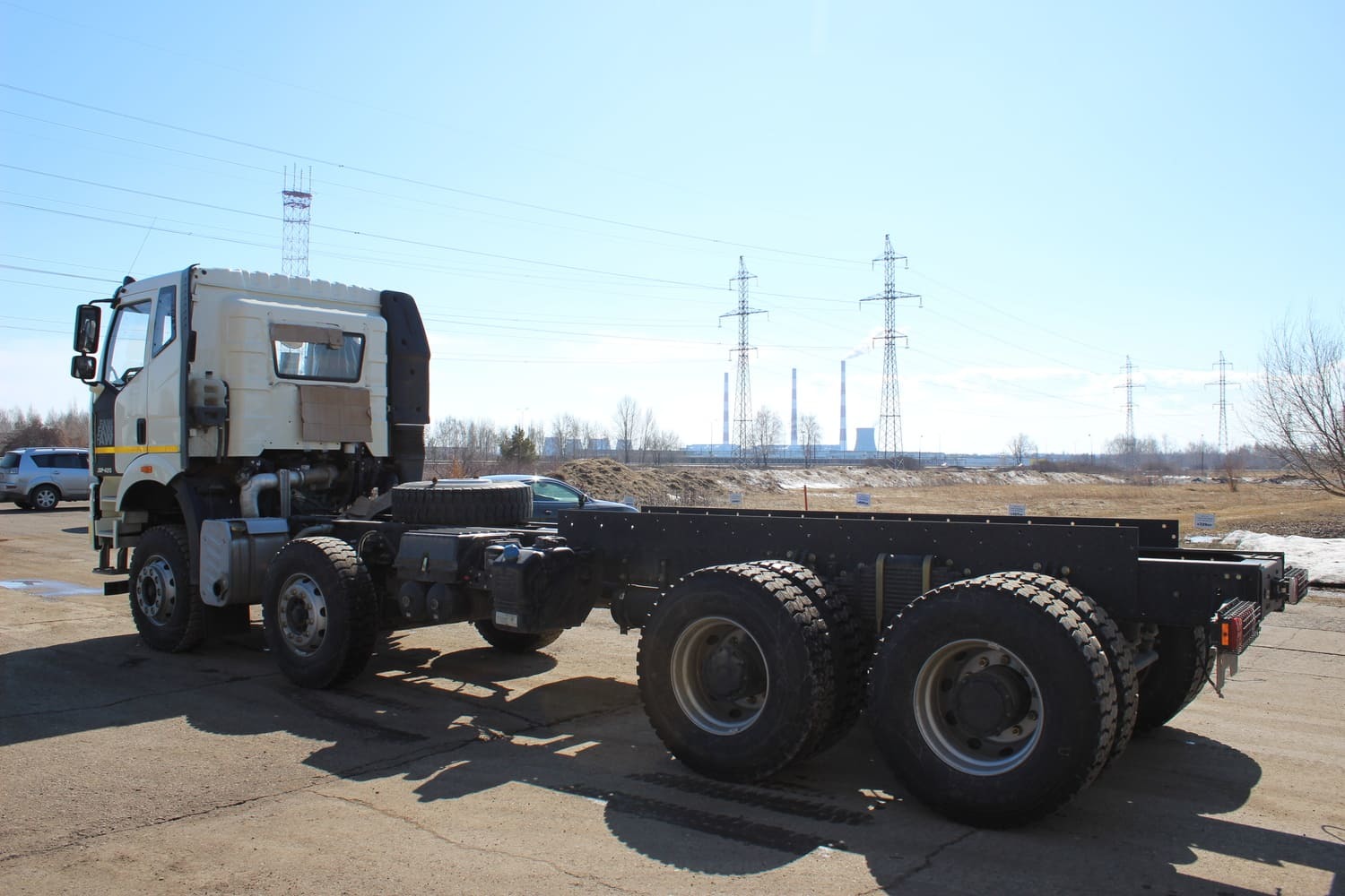 Шасси FAW 8х4 J6 СА3310